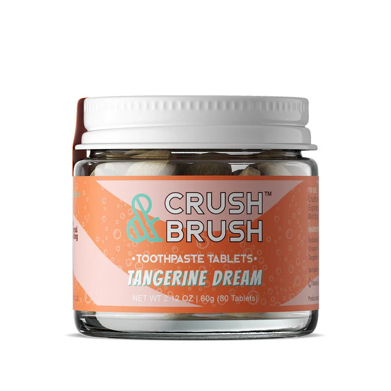 Crush & Brush toothpaste tablets