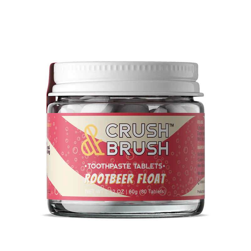 Crush & Brush toothpaste tablets