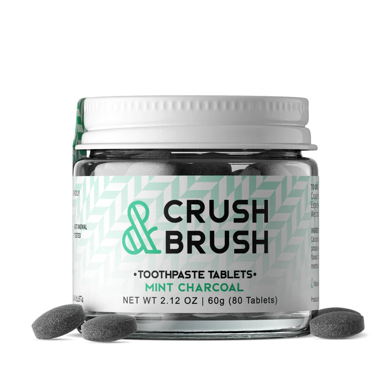 Crush & Brush toothpaste tablets